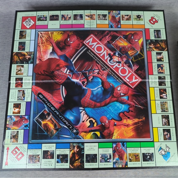 🎉 3/$20 Monopoly Spider-man 3 (2007) Edition- incomplete - Picture 4 of 5